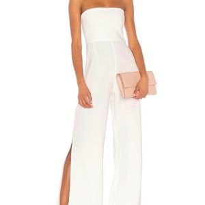 Nookie Glamour Jumpsuit in Ivory